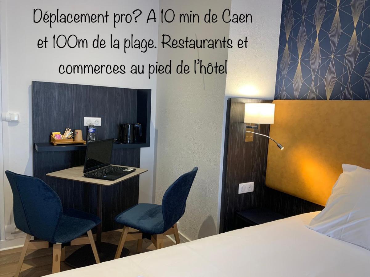 Hotel Le Cosy Riva Bella Ouistreham Eksteriør billede